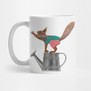 Squirrel yoga Mug